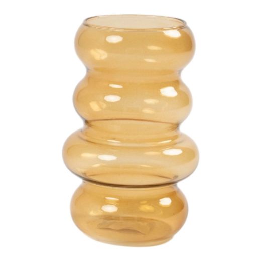 Vase Celina beige h17,5 d11,5cm