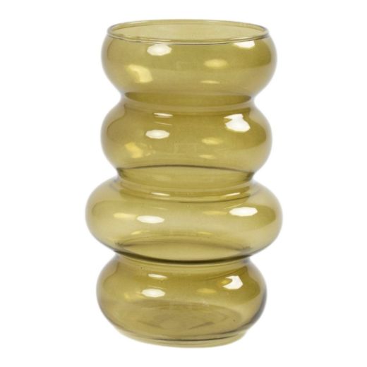 Vase Celina vert h17,5 d11,5cm