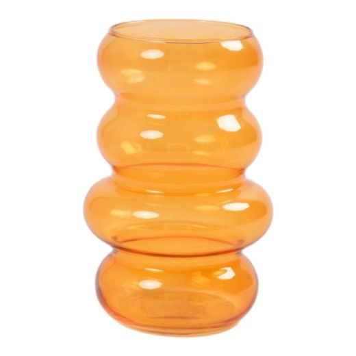 Vase Celina orange h17,5 d11,5cm