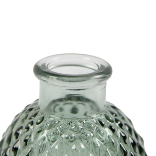Vase bouteille Emmy vert h8,4 d7cm