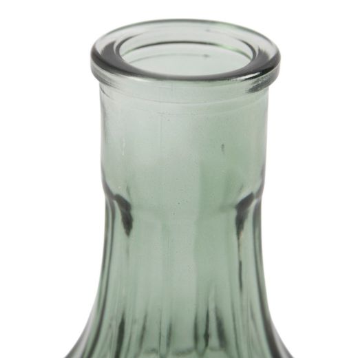 Vase bouteille Linda vert h11 d6cm