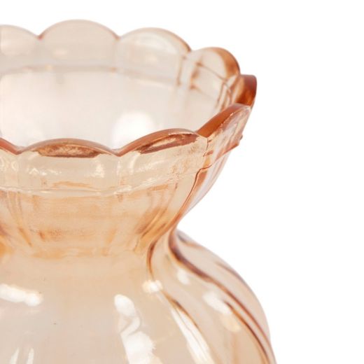 Vase Aveline beige h20 d10,8cm