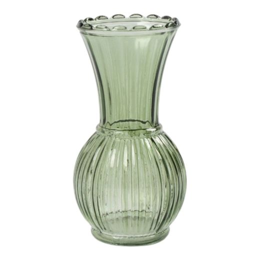 Vase Melvin vert h20 d10cm