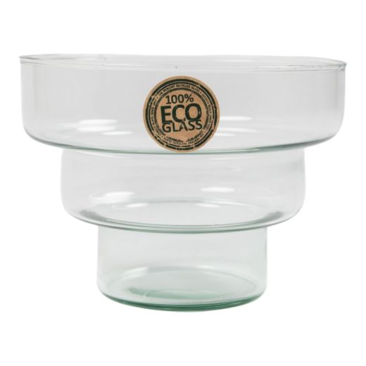 Eco schaal 'depeche' h12,5 d17 cm - no labeling