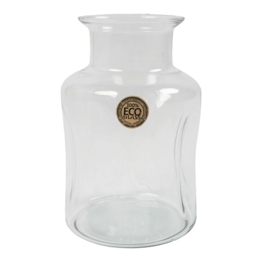 Eco vaas met deuken 'nobles' h25,5 d17 cm - no labeling