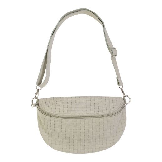 Fanny Pack weave sand 25x17cm (bos taurus taurus)