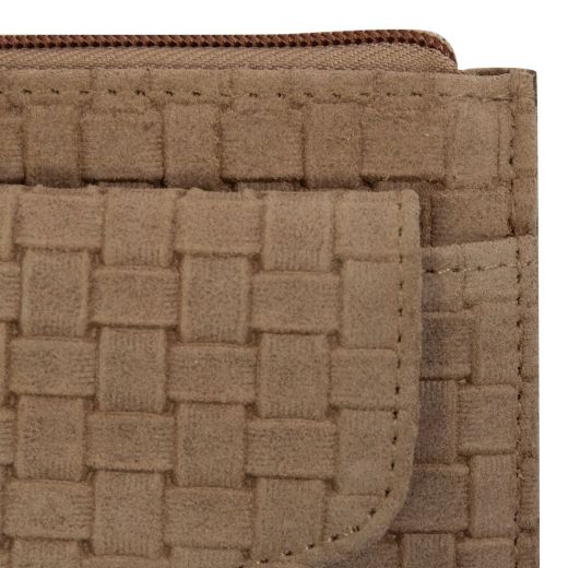 Pouch with pocket weave brown 20x11 (bos taurus taurus)