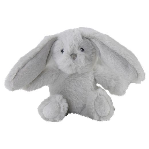 doudou lapin gris 16cm