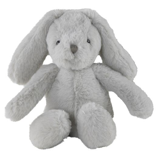 doudou lapin gris 27cm