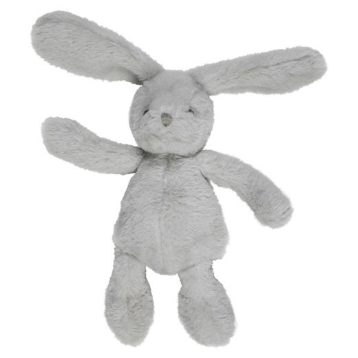 doudou lapin gris 27cm
