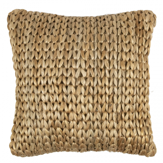 coussin faite à la main toile de jute 45x45cm