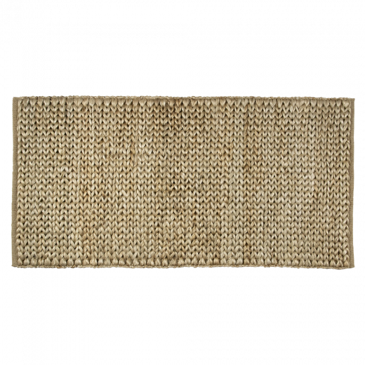 handgefertigt jute teppich 70x140cm