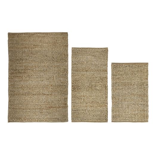 handgefertigt jute teppich 60x90cm