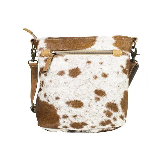 shoulder bag brown cow 35 cm (bos taurus taurus)*