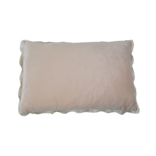 big cushion teddy bubble beige 40x60cm
