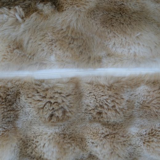 hocker teddy bubble beige 40x40x45cm
