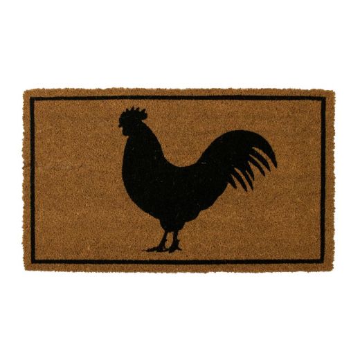 multipaillasson en coco coq 75cm