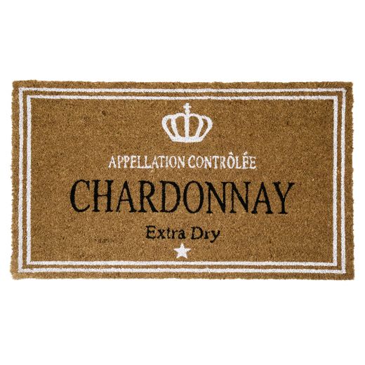 multipaillasson en coco vine chardonnay 75cm