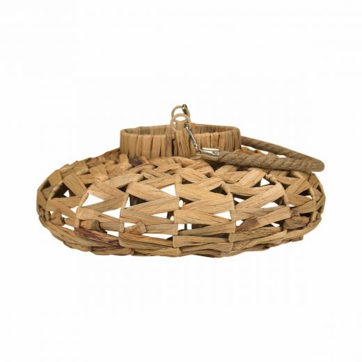 waterhyacinth windlicht rond plat dia 30cm