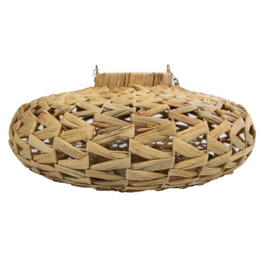 waterhyacinth windlicht rond plat dia 52cm