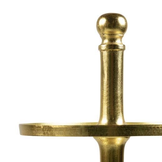 présentoir rond d`or 3 étages 80cm