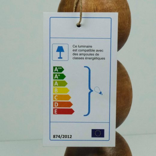 lampenfuss kugeln mangoholz 45cm