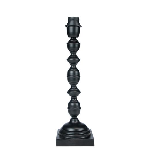 pied de lamp ornement noir 40cm