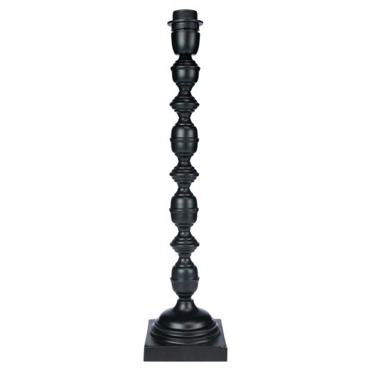 pied de lamp ornement noir 50cm