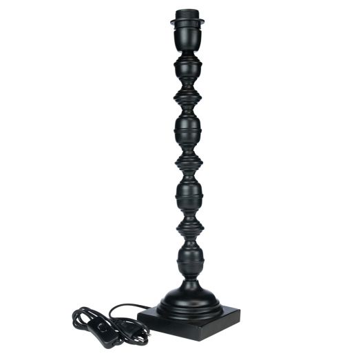 lamp base ornament black 50cm