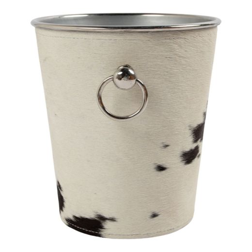champagne cooler cow brown/white