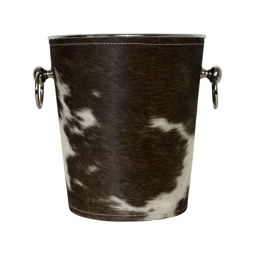 champagne cooler cow brown/white