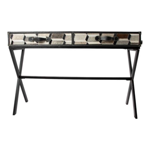 Consoletafel koe illusion multicolor 120x40x80cm (bos taurus taurus)