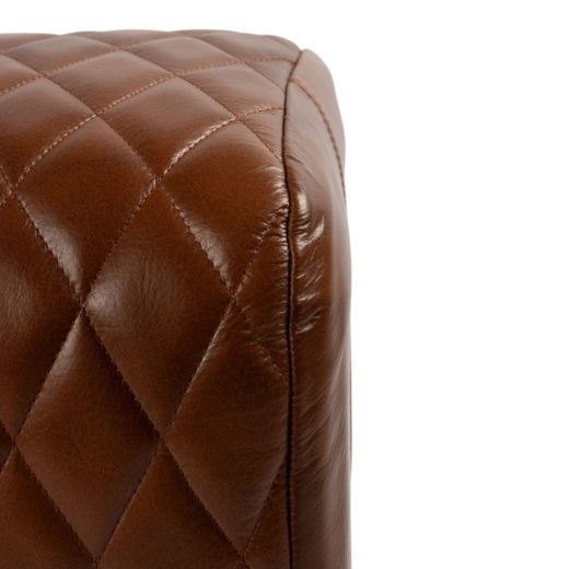Stool cow skin brown 36x30x45m (bos taurus taurus)