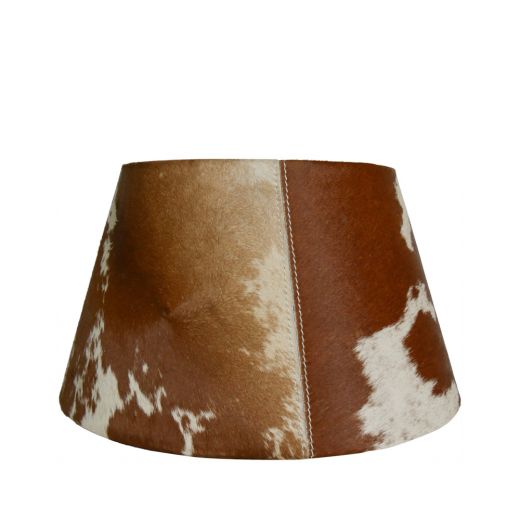 lampshade cow brown/white 30cm (bos taurus taurus)