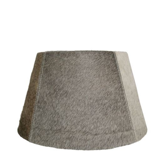 lampshade cow grey 40cm (bos taurus taurus)