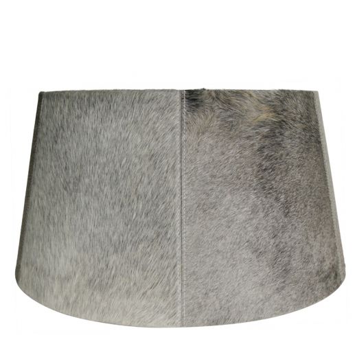 lampshade cow grey 50cm (bos taurus taurus)*