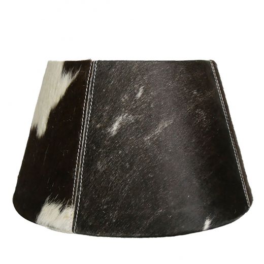 lampshade cow black/white 30cm (bos taurus taurus)