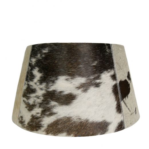 lampshade cow black/white 40cm (bos taurus taurus)