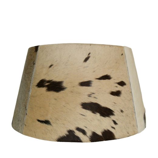 lampshade cow black/white 40cm (bos taurus taurus)