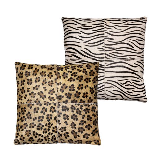 *kissen kuh leopard 45x45cm*