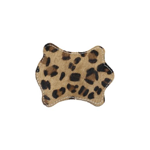 *untersetzer kuh form leopard 11x10cm*