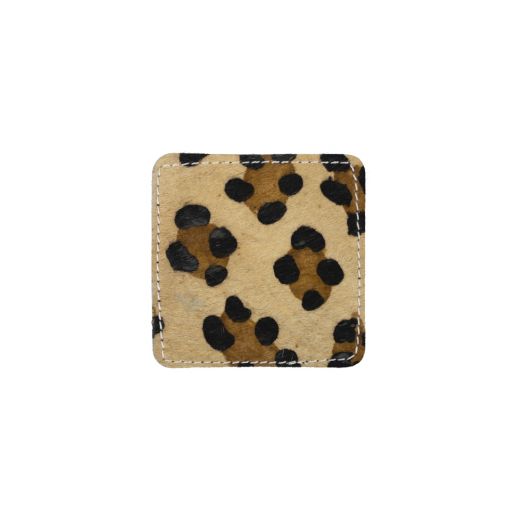 *untersetzer quadratisch leopard 9x9cm*