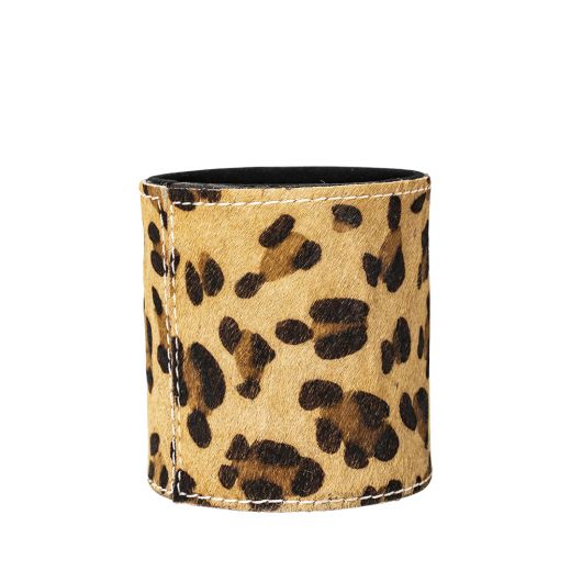 *bleistiftbecher kuh leopard 10cm*