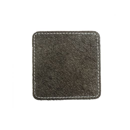 dessous de verre vache carré gris 9x9cm