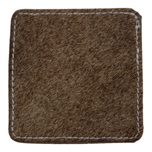 dessous de verre vache carré gris 9x9cm