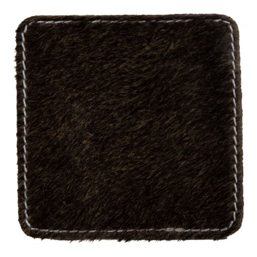 dessous de verre vache carré gris 9x9cm