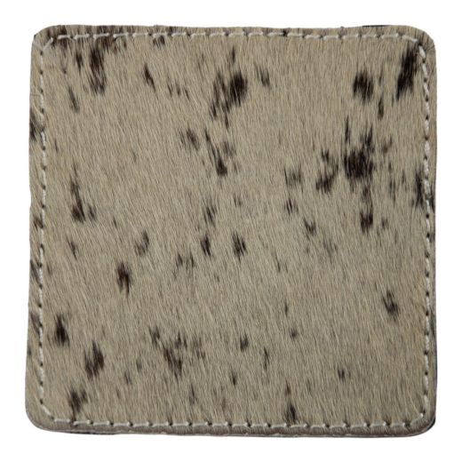 dessous de verre vache carré noir/blanc 9x9cm