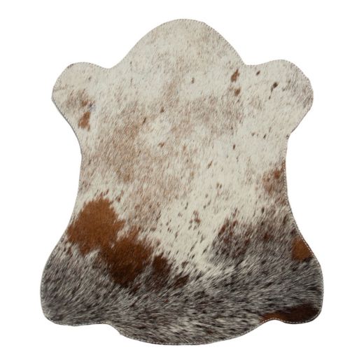 placemat cowhide shaped brown/white 30x48cm (bos taurus taurus)