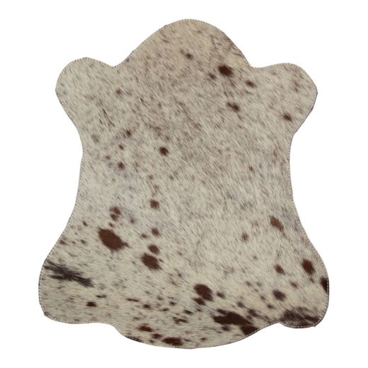 placemat cowhide shaped brown/white 30x48cm (bos taurus taurus)