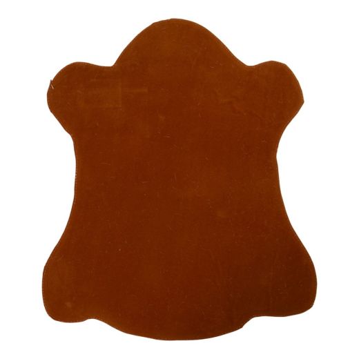 placemat cowhide shaped brown/white 30x48cm (bos taurus taurus)